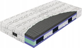 Hibrid zsebes-habos matrac Hybrid antracit 160 x 220 x 28cm H3