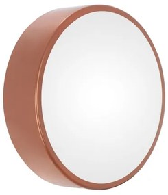 Kültéri mennyezeti lámpa érzékelővel CLEO 2xE27/24W/230V á. 30 cm réz IP54