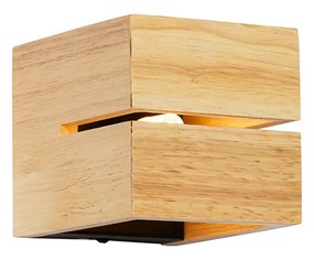 Rusztikus fali lámpa tölgyfa 9,7 cm - Transfer Groove