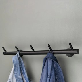 Fekete fém fali fogas Odin – Spinder Design