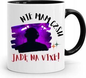 Dja Zene Bögre Fekete Nincs Időm fényképes nyomtatással