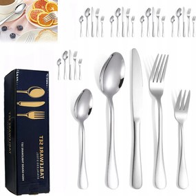 Evőeszköz Készlet 30 El 6 db-os evőeszköz szett doboz