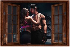 Poszterek 90x60 Szerelem az edzőteremből Erő