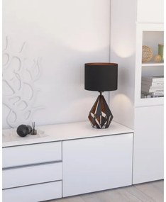 Eglo 43077 - Asztali lámpa CARLTON 1xE27/60W/230V