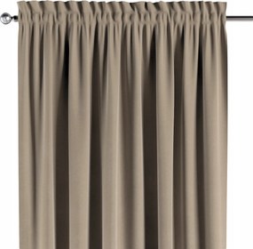 Csatornafüggöny frufruval 1 db 140x260cm bézs