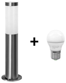Polux LED Kültéri lámpa LIVIA 1xE27/7W/230V 4000K IP44 SA0463+BG0216