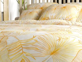 PALMERA krémszínű mikroszálas ágyneműhuzat Ágyneműhuzat mérete: 70 x 80 cm | 140 x 200 cm