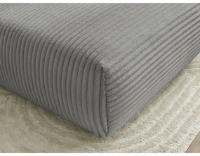 Sötétszürke kordbársony lábtartó Lucien – Bobochic Paris