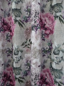 Mg Függönyszövet 1658 Virágok 3D 160cm 2,5m