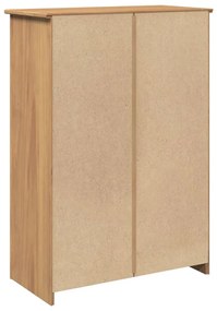 Panama tömör fenyőfa cipőtároló szekrény 80 x 40 x 114 cm