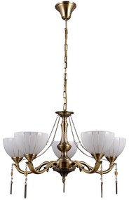 ITALUX MD38445-5 - Csillár láncon BAXIO 5xE27/60W/230V