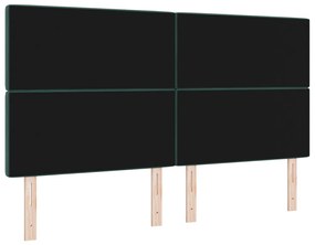LED Fejtámla Sötét Zöld 90 cm Bársony