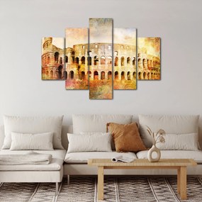 Kép - Digitális festészet, Colosseum, Róma, Olaszország (150x105 cm)