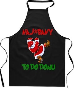 Konyhai kötény Vicces Mikulás Leg#bany ez otthon Ajándék