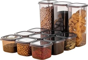 Élelmiszertartó doboz szett 12 db-os Fresco – Hermia