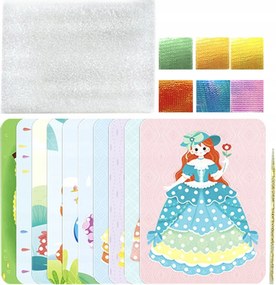 Poke Art Kreatív Készlet Gyerekeknek Diy Szövet Oktató Játék