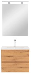 Vario Forte 60 komplett fürdőszoba bútor tölgy-tölgy