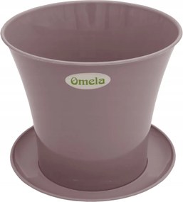 Virágtartó állvány „Akvarell” púder d=18