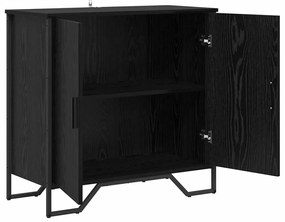 Széf Musta tammi 78 x 35.5 x 74.5 cm Faanyag
