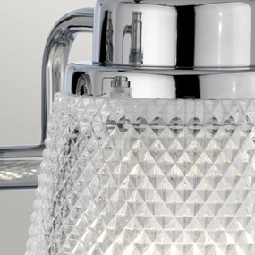 Quintiesse modern fürdőszobai lámpa hudson csiszolt króm elsqn-hudson2-bath IP44