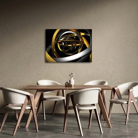 A modern absztrakció képe (70x50 cm)