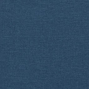 kék szövet fejtámla párna 120 cm