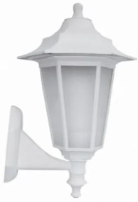 Strühm Begonya 2 fehér kültéri oldalfali lámpa, E27-es foglalattal