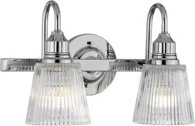 Quintiesse modern fürdőszobai lámpa addison csiszolt króm elsqn-addison2-bath IP44