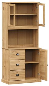VIGO tömör fenyőfa magasszekrény 78x40x175 cm