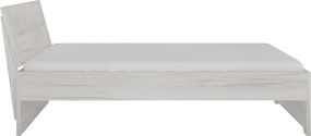 Ágy Typ 92, fehér craft, 160x200, ANGEL