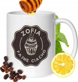 Bögre Zsófia Barátnők Feleség Barátnők Ajándék Nyomtatott Fehér 330ml