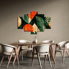 Kép - Geometrikus természeti minták II. (150x105 cm)