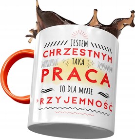 Narancssárga Bögre Keresztelőre Születésnapra Nyomtatott Fotóval