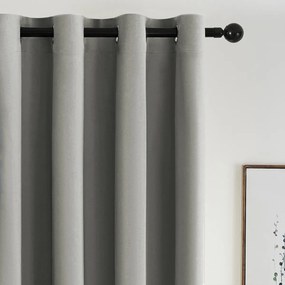 4Home Manila sötétítő függöny szürkészöld, 150 x 250 cm