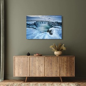 Kép - Istenek vízesése, Izland (90x60 cm)