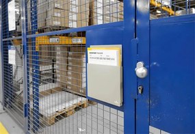 Dokumentumtartó, A4, mágneses, DURABLE Info Box, szürke (DB507310)