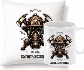 Párna Bögre Szett Személyre szabott tűzoltó szett