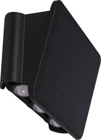 EKO LIGHT EKO9100 ALF Modern Kültéri Fali Lámpa Fekete LED IP54