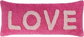 TUFTED LOVE plüss párna 30 x 70 cm, pink