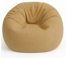 Mogyoró színű XL méretű babzsákfotel