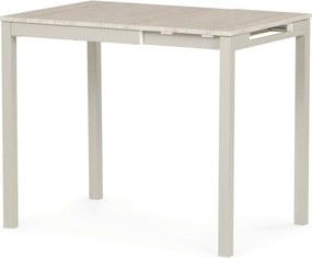 Jídelní stůl rozkládací 60-90x60 cm, melamin, travertin, GDT-206 TRV