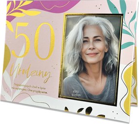 Képkeret 50. Születésnapra 50 Éves Ötveneseknek Ajándék Szülinaposoknak