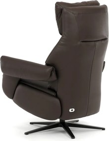 Elektromos relax fotel barna bőr TV-B3980 BR3