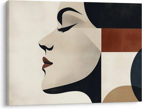Kép - Nő profilból (70x50 cm)