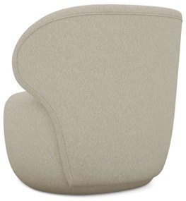 Bézs fotel Kama – Makamii