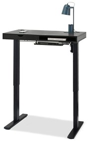 PC asztal Osto 100 (fekete fa + fehér). 1109818
