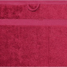 EMI bordó bambusz fürdőlepedő 70x140 cm