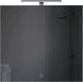 Piramida PERLA 75 G fürdőszobai tükör LED világítással - érintőkapcsolóval - 75 x 60 x 4 cm
