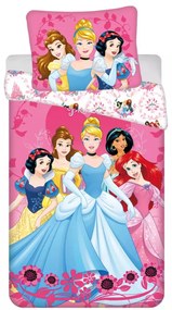 Disney Hercegnők Heart ágyneműhuzat 140×200cm, 70×90 cm