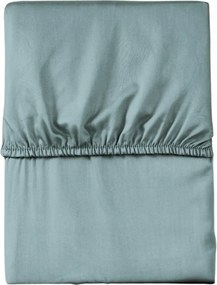 Mikroszatén lepedő 220x200 menta egyszínű, gumis Poly